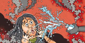 Ambala: मंदिर जा रही महिला पर दो युवकों ने फेंका केमिकल, कपड़े जलने से बाल-बाल बची जान