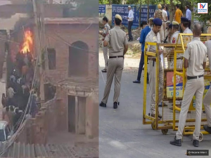 नूंह में पुलिस मुठभेड़ के बाद हंगामा, ग्रामीणों ने छुड़ाया बदमाश