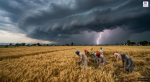 हरियाणा में आज गरज-चमक के साथ बारिश, किसानों के लिए एडवाइजरी जारी