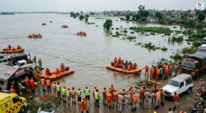 हरियाणा के 13 जिलों में बाढ़ तैयारियों के लिए मॉक ड्रिल संपन्न