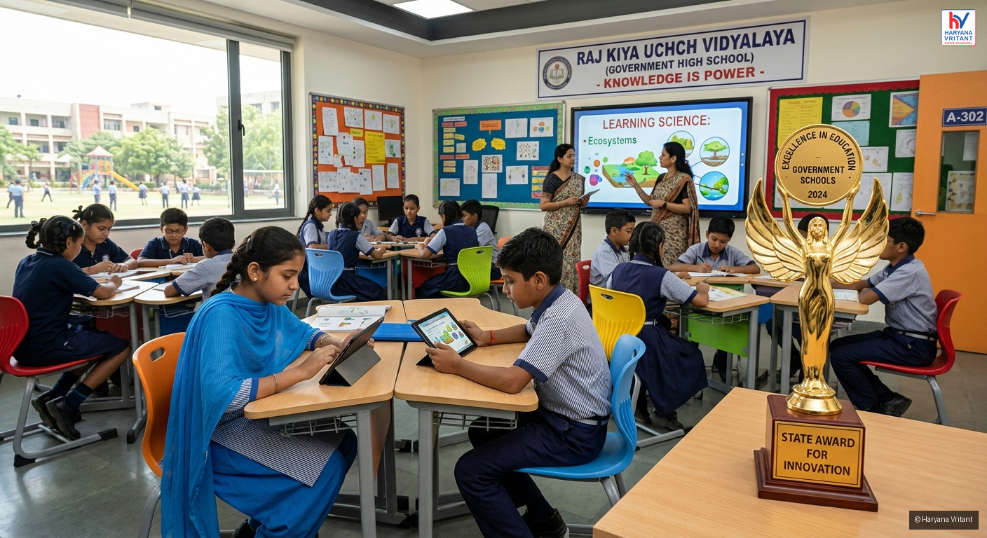हरियाणा: सर्वश्रेष्ठ स्कूल समिति को मिलेंगे 10 लाख रुपये, सच पोर्टल लॉन्च