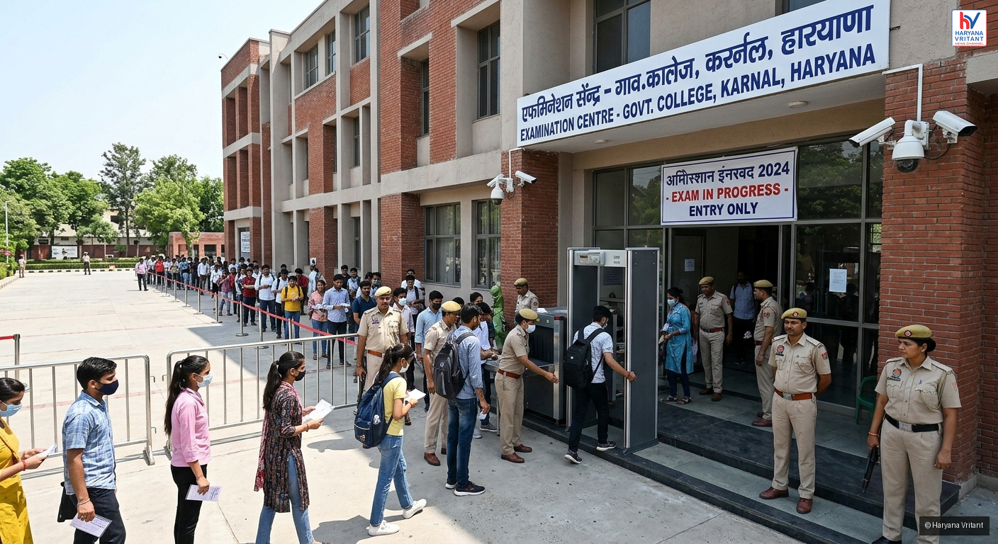 HTET परीक्षा के लिए विशेष सुरक्षा व्यवस्था, देरी पर डायल 112 से मिलेगी मदद