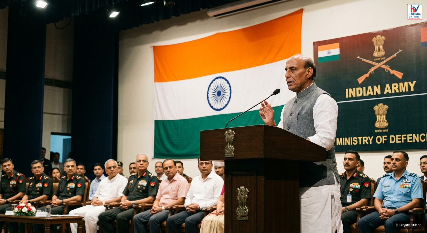 रक्षा मंत्री राजनाथ सिंह: सुरक्षा के लिए भारत किसी भी हद तक जाएगा