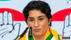 हरियाणा विधानसभा में 8 कांग्रेस विधायकों के निलंबन पर विनेश फोगाट नाराज